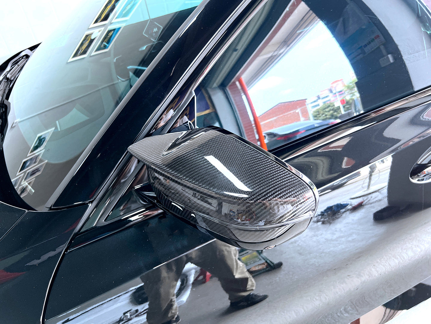 G8X Dry Carbon Fiber Mirror Set