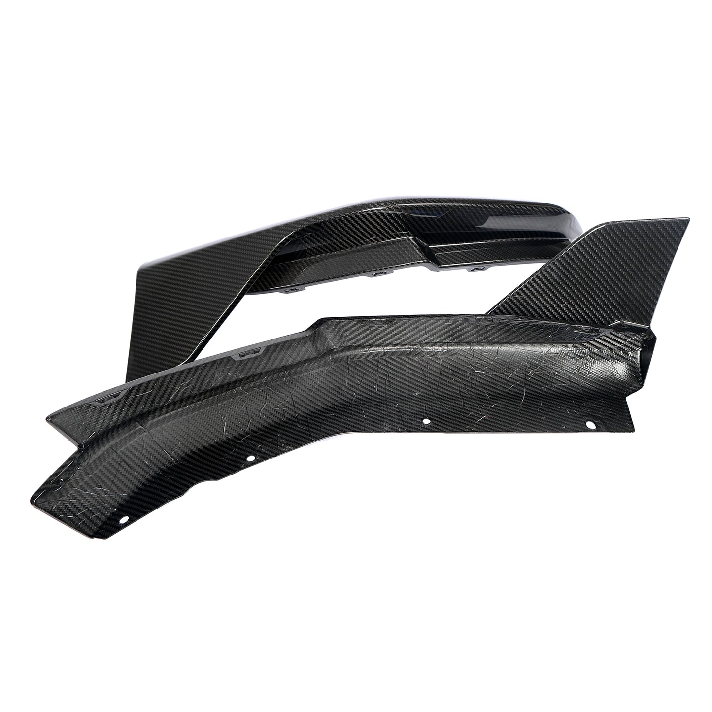 G8X MP Style Dry Carbon Fiber Rear Corners