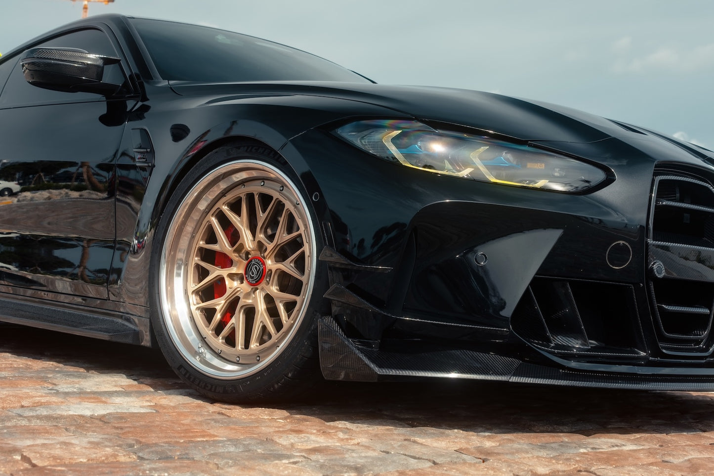 G8X Dry Carbon Fiber CS Style Front Lip