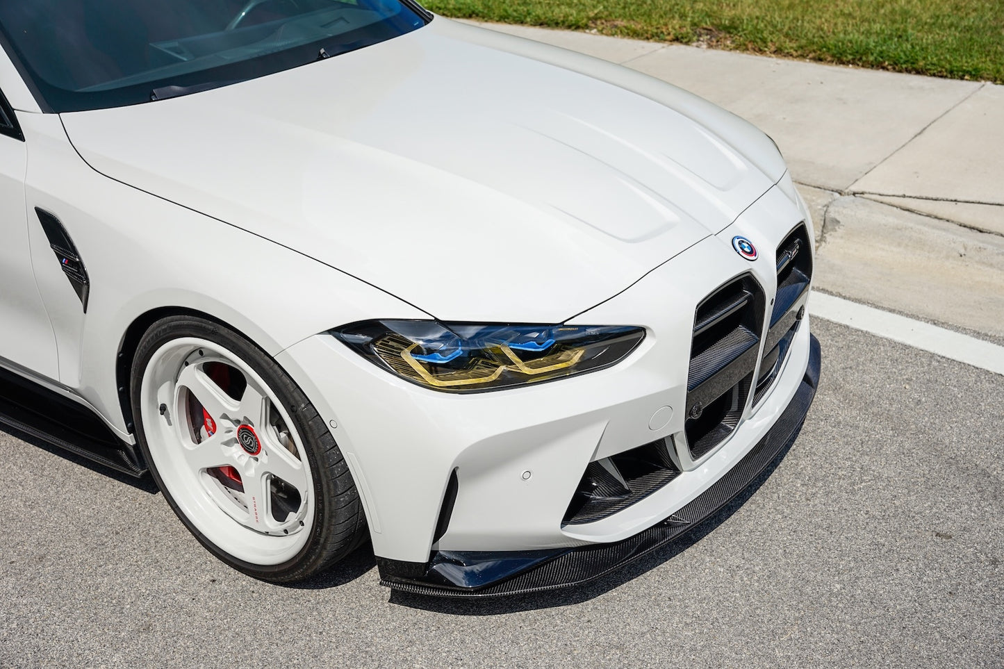 G8X Dry Carbon Fiber R44 MHC Style Front Aero Lip
