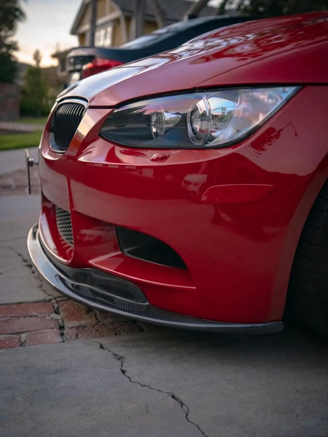 E9X Dry Carbon Fiber GTS Style Front Lip