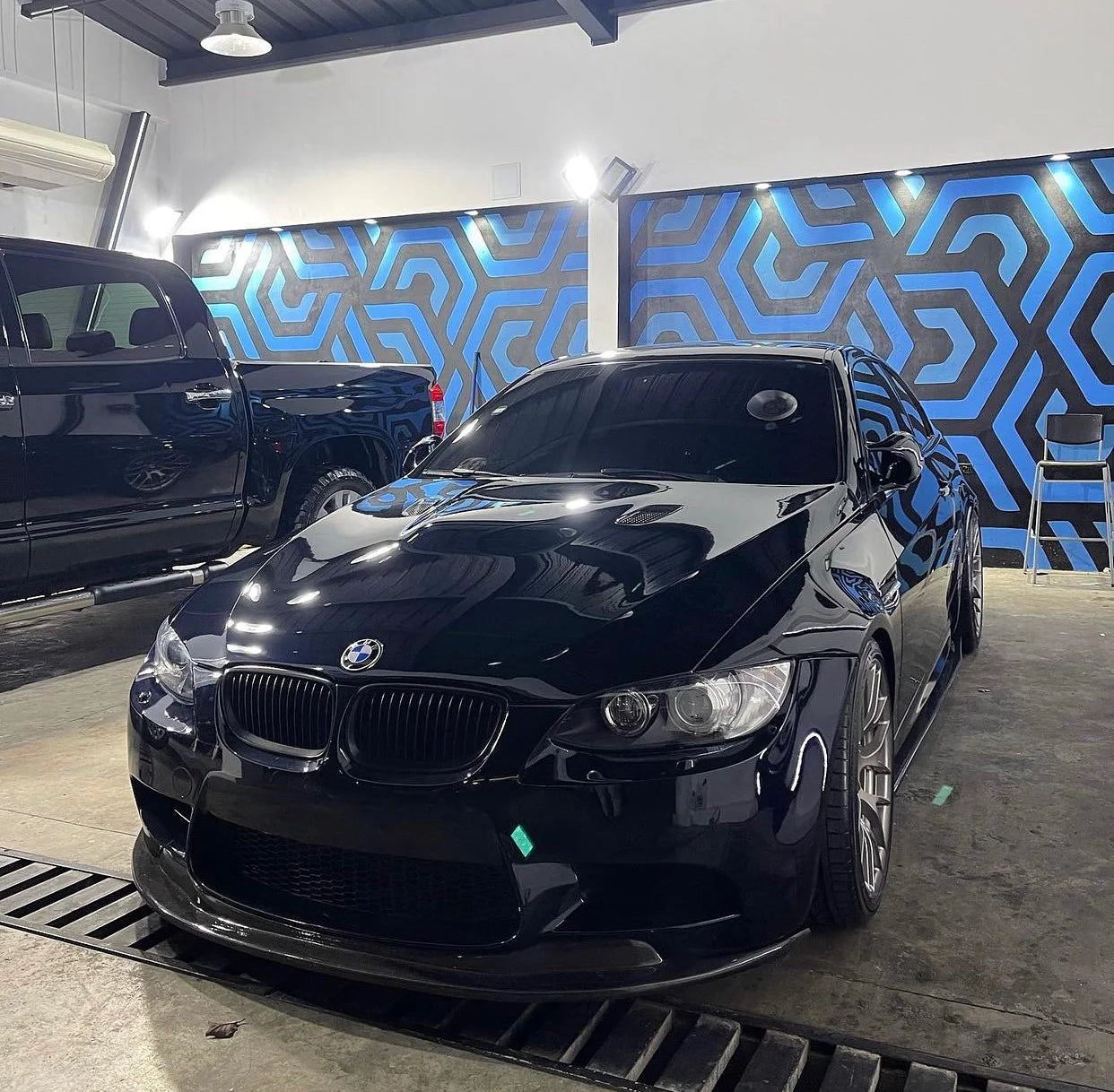 E9X Dry Carbon Fiber GTS Style Front Lip