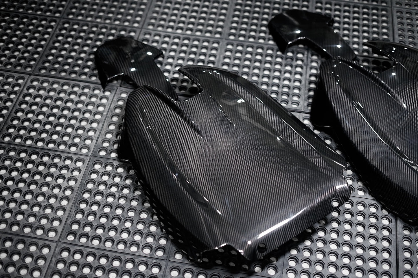 G8X Dry Carbon Fiber Seat Back Covers