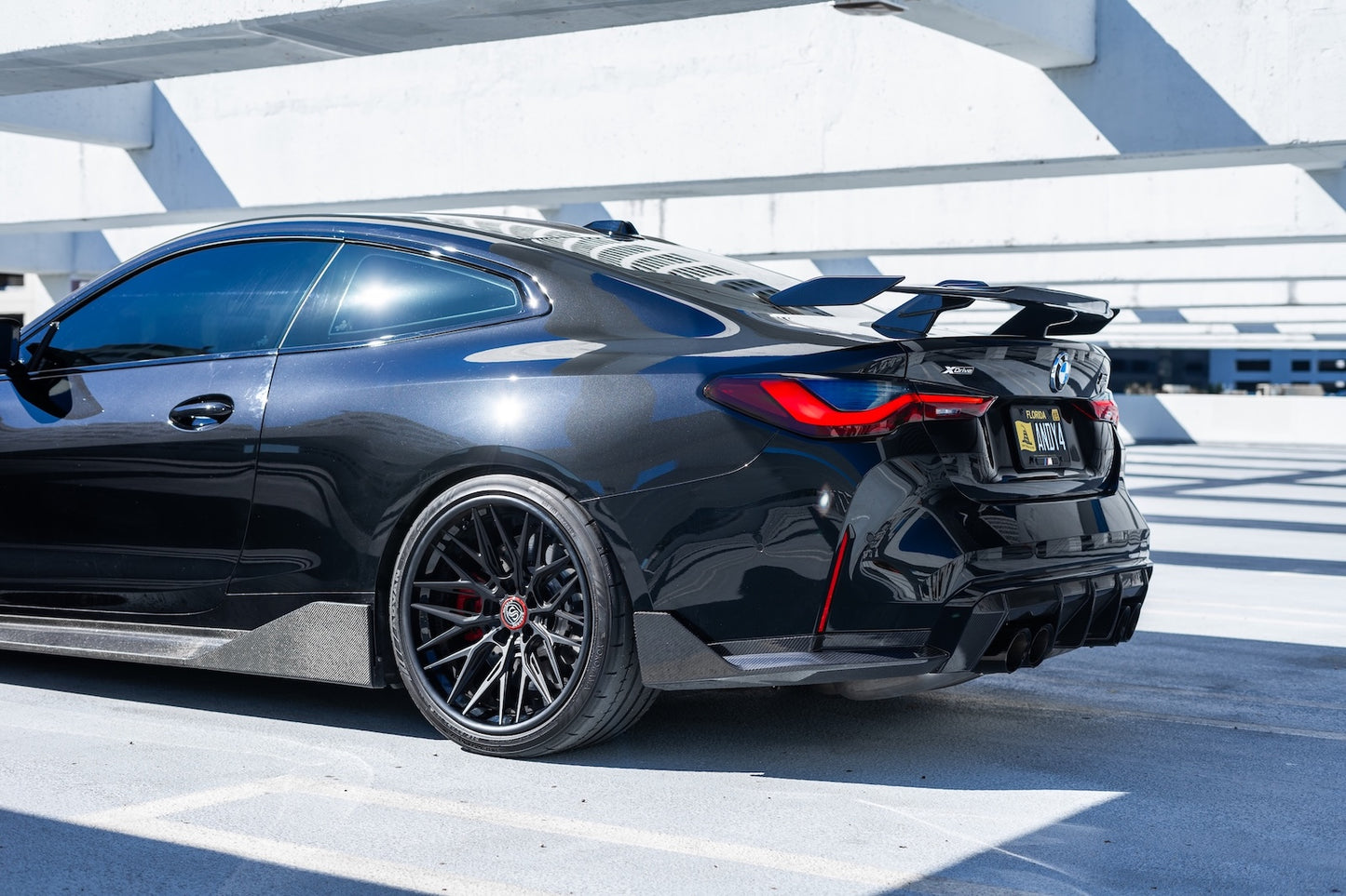 G8X MP Style Dry Carbon Fiber Rear Corners