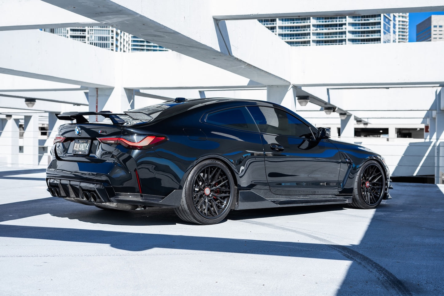 G8X MP Style Dry Carbon Fiber Rear Corners