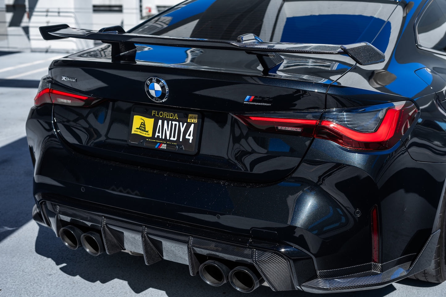 G8X Dry Carbon Fiber MP Style Wing