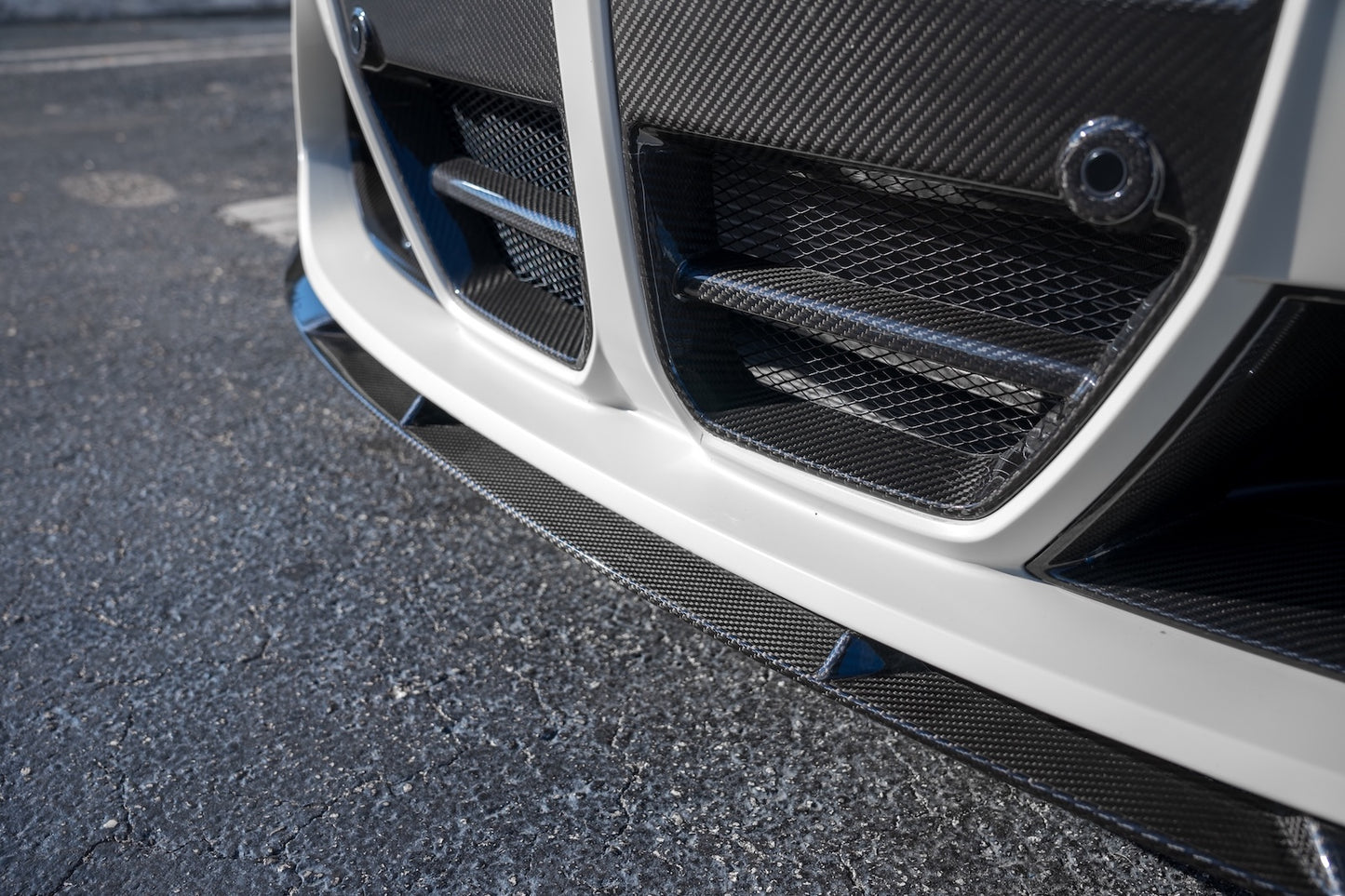 G8X Dry Carbon Fiber 3D Style Front Aero Lip