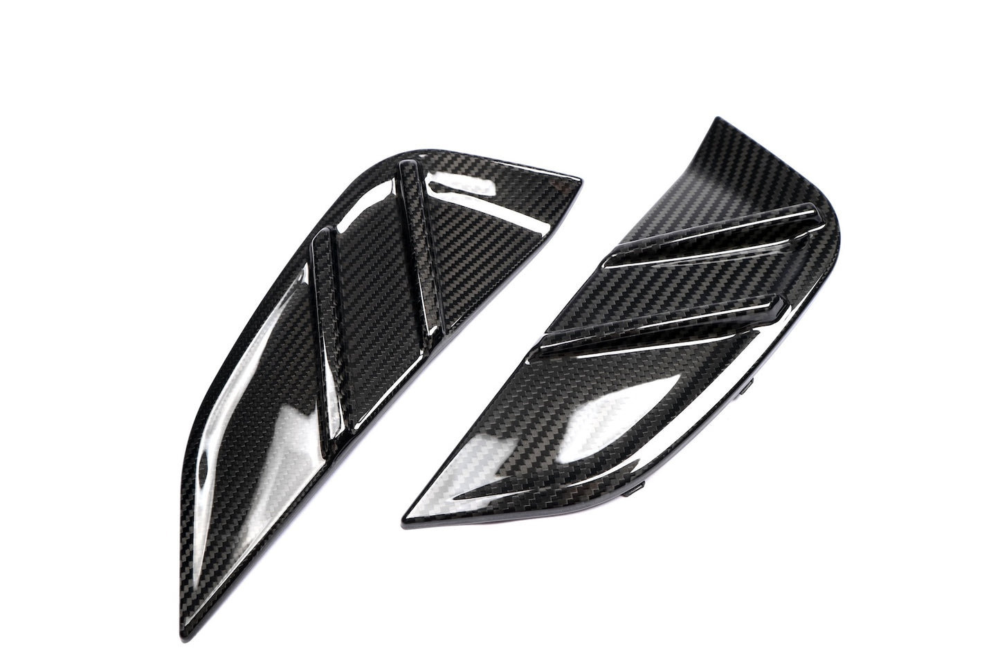 G8X Dry Carbon Fiber Fender Badges
