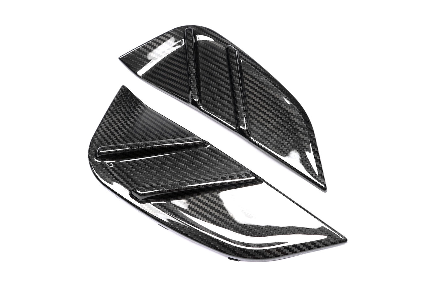 G8X Dry Carbon Fiber Fender Badges