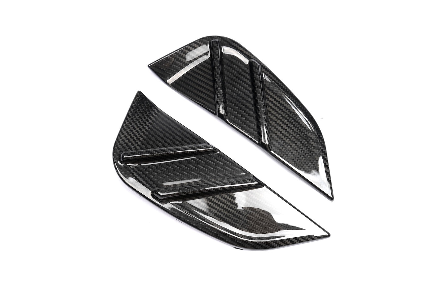 G8X Dry Carbon Fiber Fender Badges