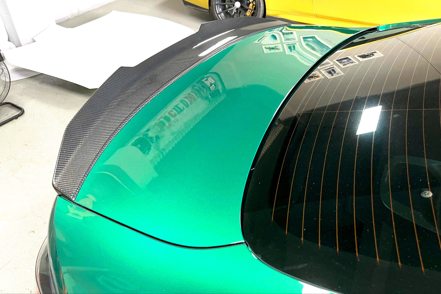 G8X Dry Carbon Fiber Performance High Kick Spoiler
