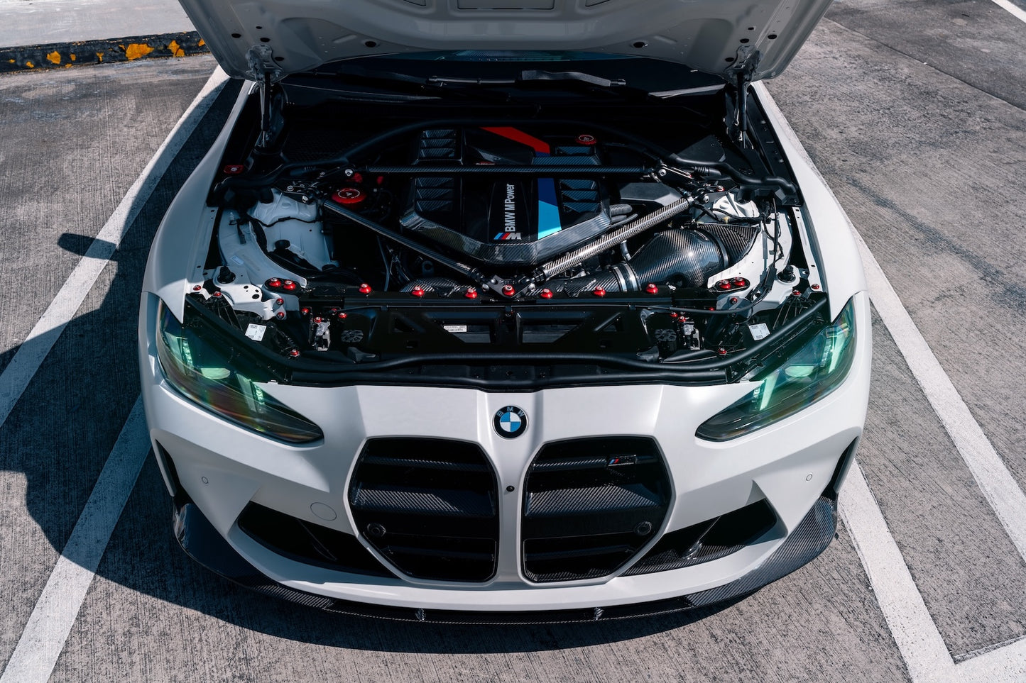 G8X Dry Carbon Fiber Large Engine Cover